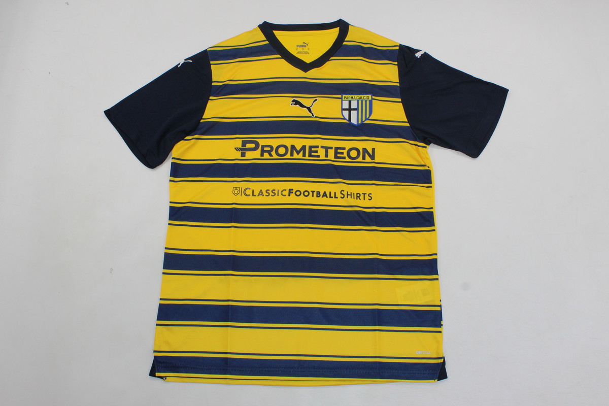 AAA Quality Parma 23/24 Away Yellow Soccer Jersey
